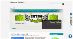 Desktop Screenshot of barracavoadora.com.br